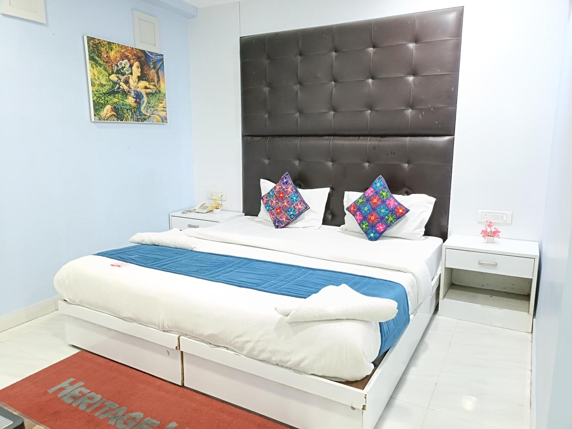 Hotel Heritage Home Walking 1 Minuit From R K Ashram Metro Station New Delhi Ngoại thất bức ảnh