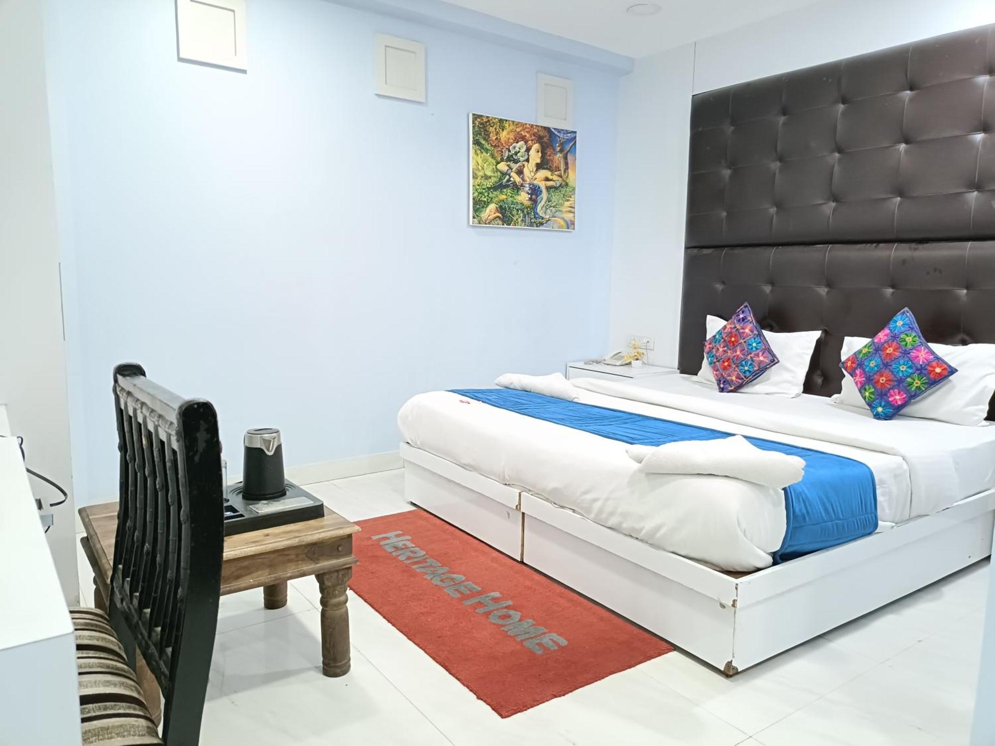 Hotel Heritage Home Walking 1 Minuit From R K Ashram Metro Station New Delhi Ngoại thất bức ảnh